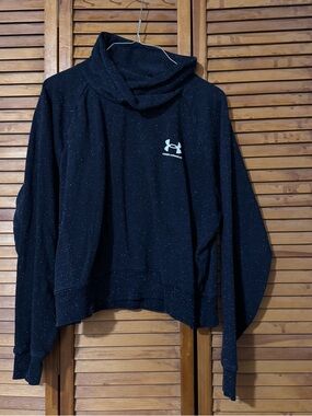 LG Black Speckled Pullover Hoodie